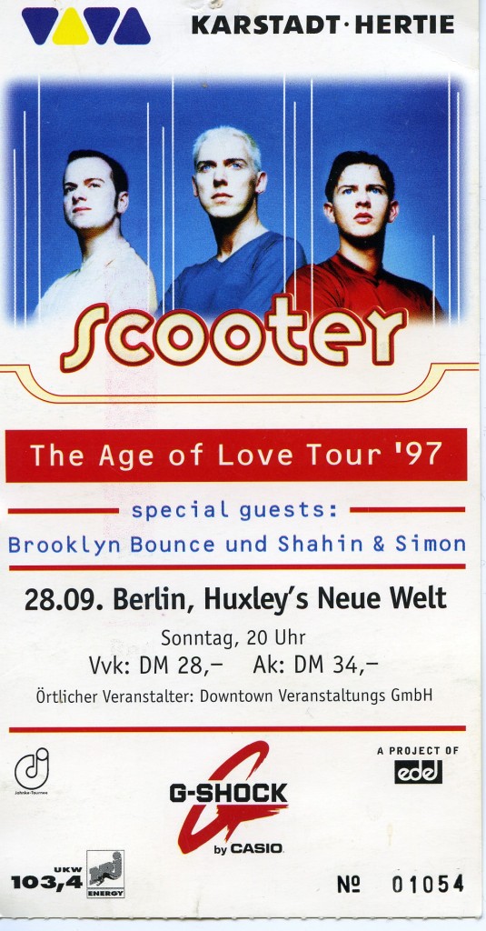 Scooter Age of Love 1997