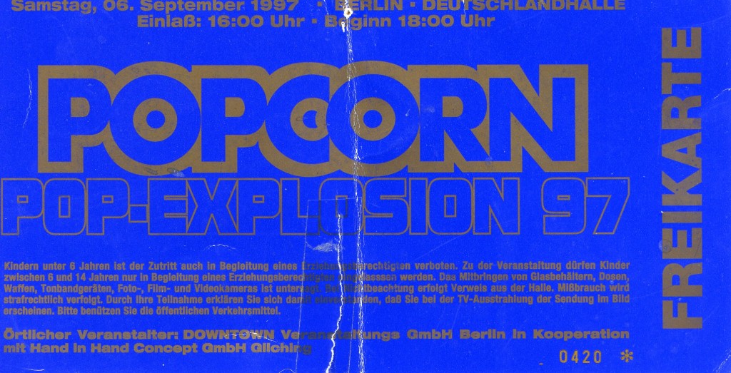 POPCORN POP-EXPLOSION 1997